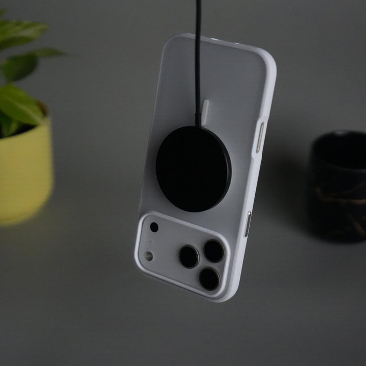 iPhone 17 Pro Max Soft Touch MagSafe Case | Matte Finish with Color Camera Frame