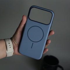 iPhone 17 Pro Max Soft Touch MagSafe Case | Matte Finish with Color Camera Frame