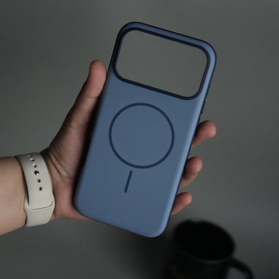 iPhone 17 Pro Soft Touch MagSafe Case | Matte Finish with Color Camera Frame