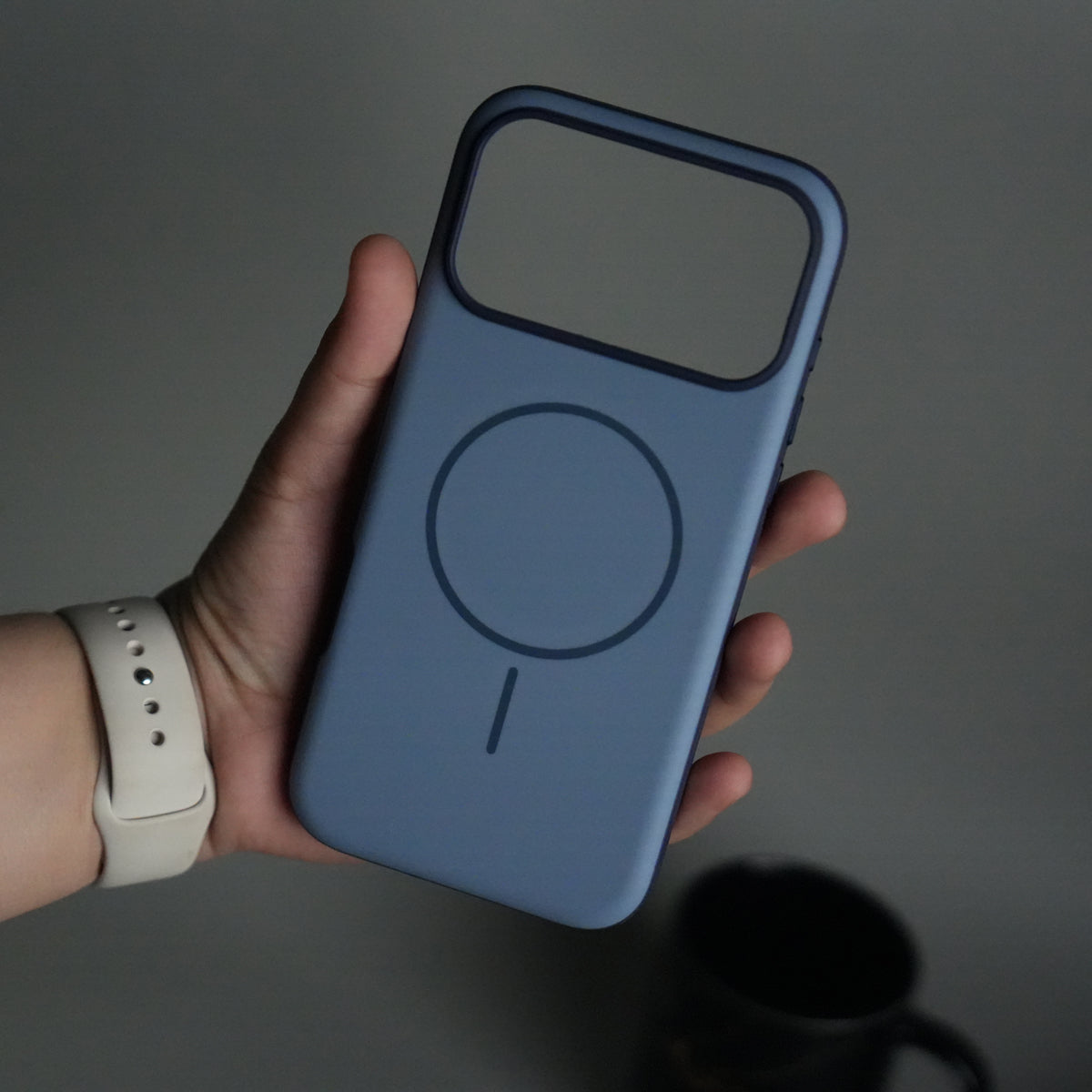 iPhone 17 Pro Soft Touch MagSafe Case | Matte Finish with Color Camera Frame