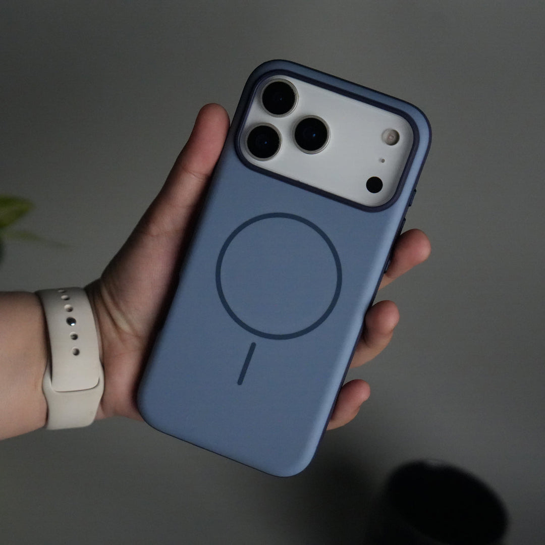 iPhone 17 Pro Soft Touch MagSafe Case | Matte Finish with Color Camera Frame