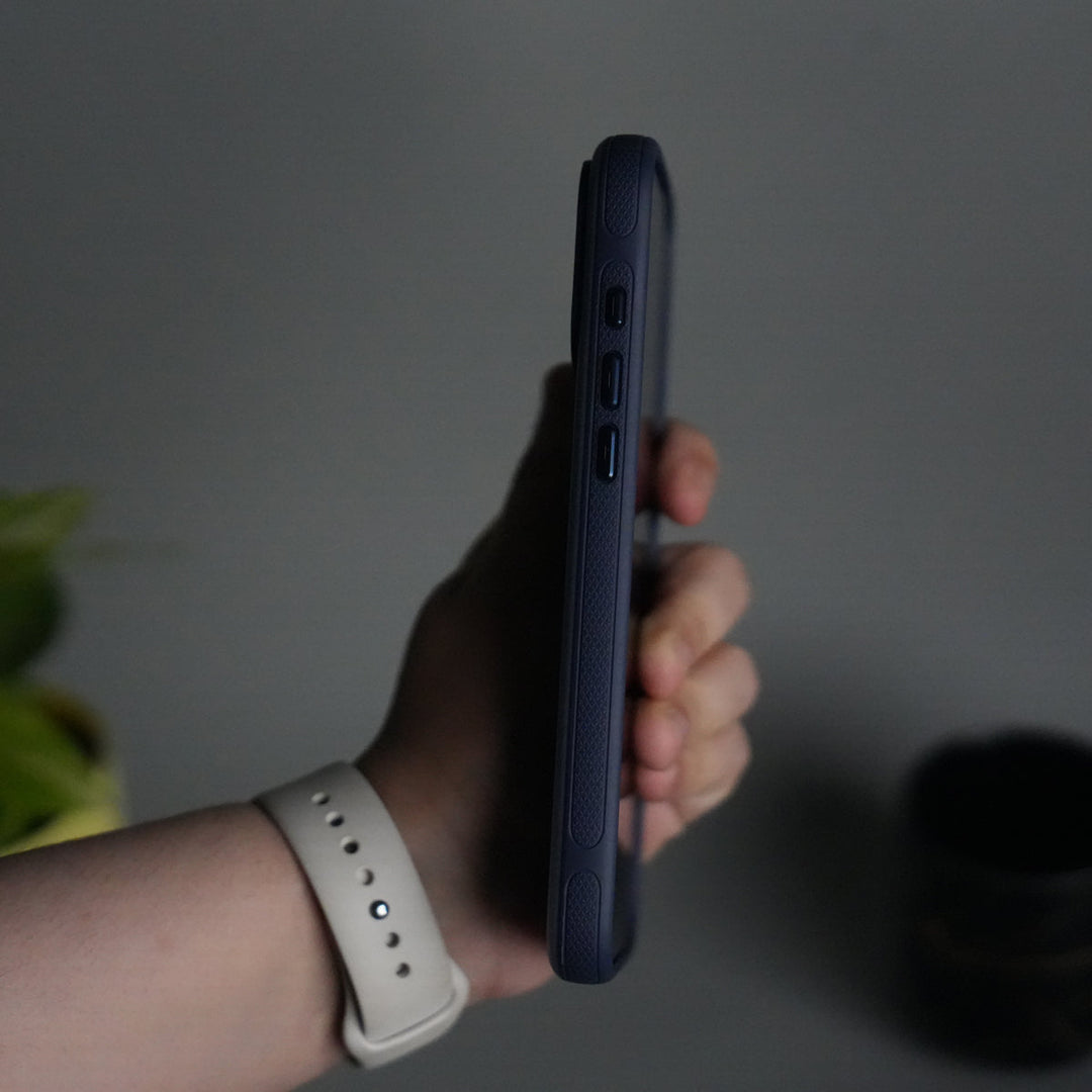 iPhone 17 Pro Max Soft Touch MagSafe Case | Matte Finish with Color Camera Frame