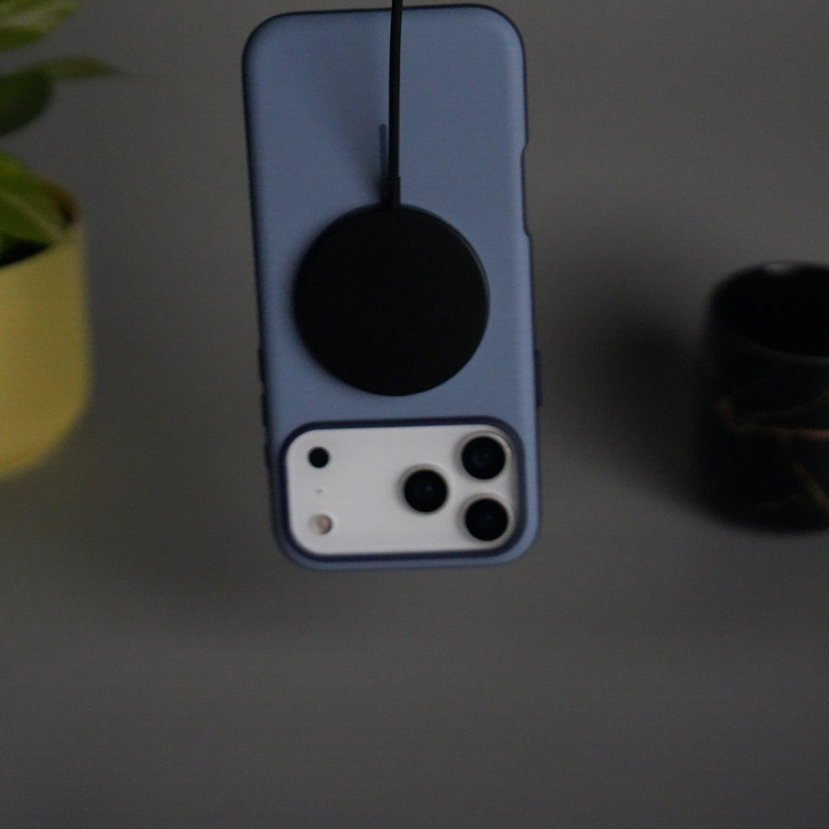iPhone 17 Pro Max Soft Touch MagSafe Case | Matte Finish with Color Camera Frame