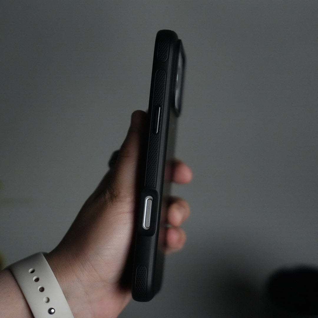 iPhone 17 Pro Max Soft Touch MagSafe Case | Matte Finish with Color Camera Frame