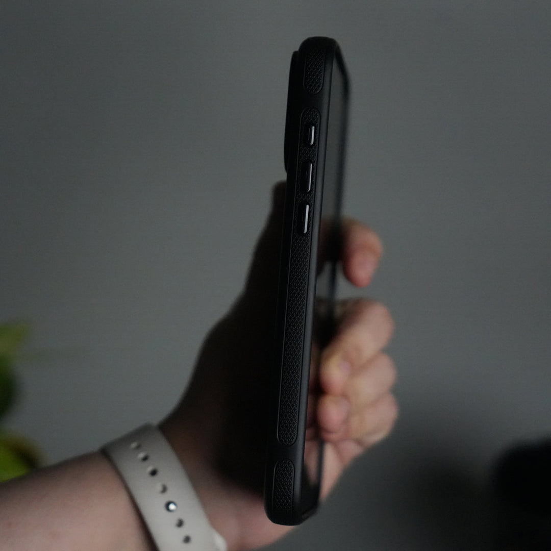 iPhone 17 Pro Max Soft Touch MagSafe Case | Matte Finish with Color Camera Frame