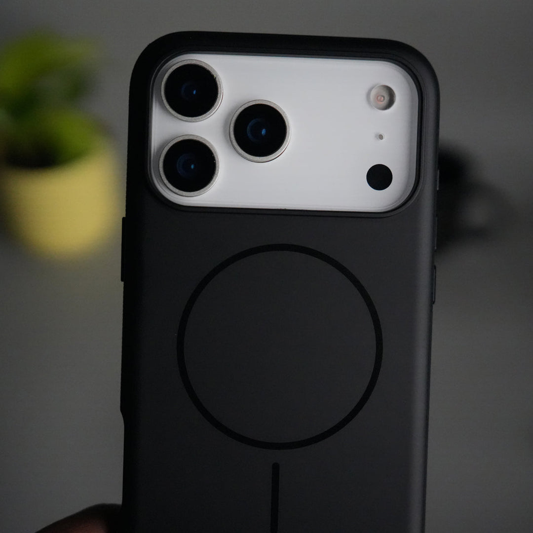 iPhone 17 Pro Soft Touch MagSafe Case | Matte Finish with Color Camera Frame