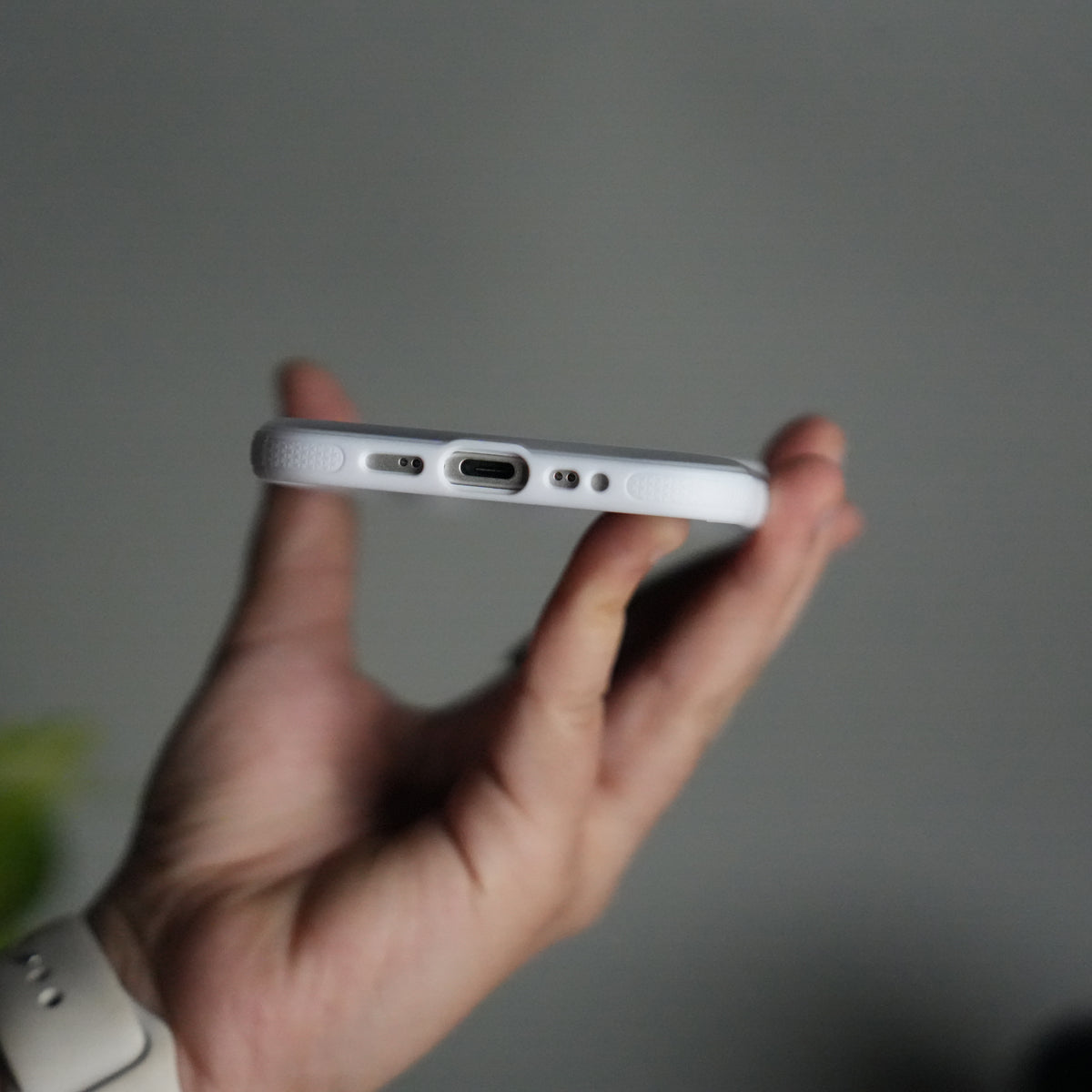 iPhone 17 Air Soft Touch MagSafe Case | Matte Finish with Color Camera Frame