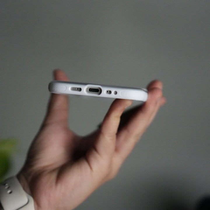 iPhone 17 Air Soft Touch MagSafe Case | Matte Finish with Color Camera Frame