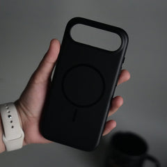 iPhone 17 Air Soft Touch MagSafe Case | Matte Finish with Color Camera Frame