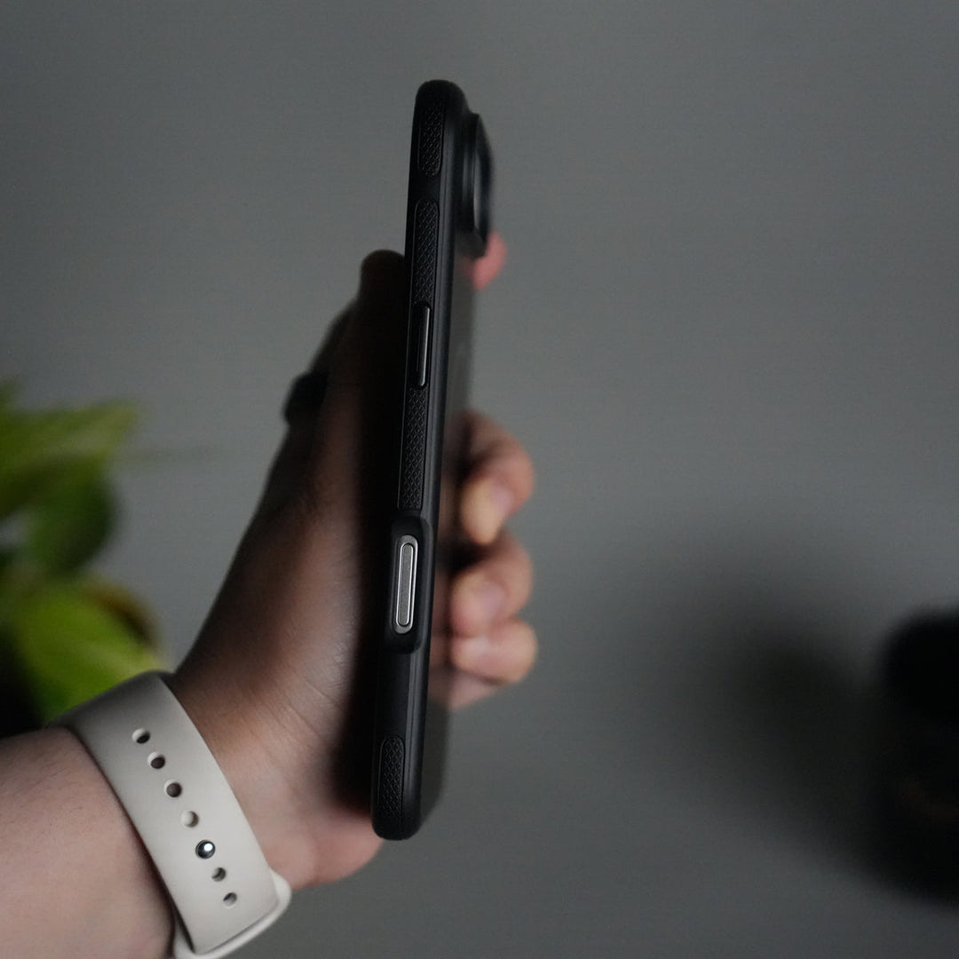 iPhone 17 Air Soft Touch MagSafe Case | Matte Finish with Color Camera Frame