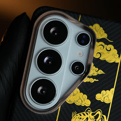 Royal Gold Tiger Edition Magsafe Case For Galaxy Ultra Series