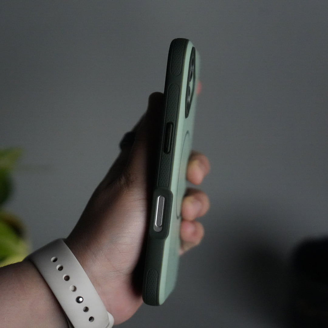 iPhone 17 Soft Touch MagSafe Case | Matte Finish with Color Camera Frame