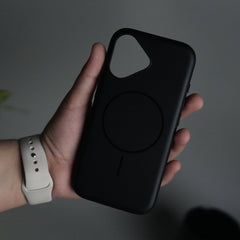 iPhone 17 Soft Touch MagSafe Case | Matte Finish with Color Camera Frame