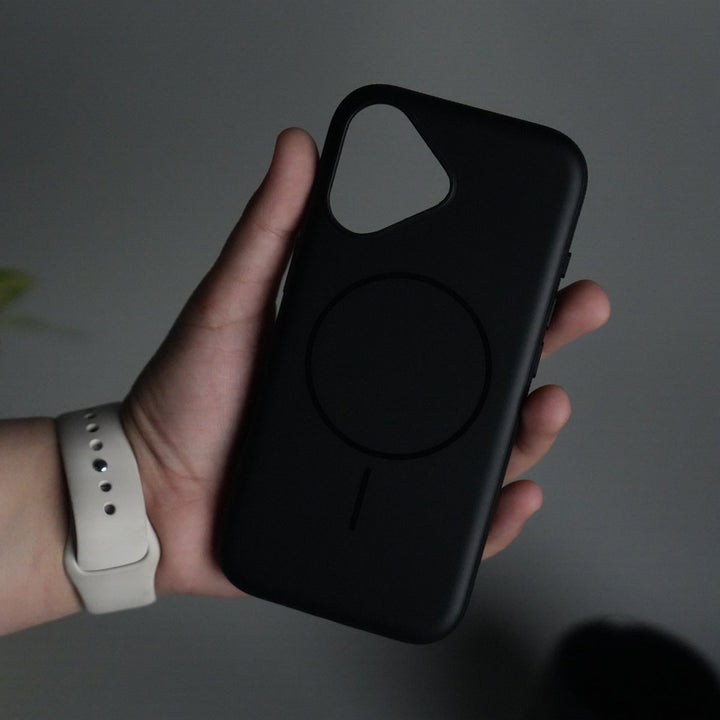 iPhone 17 Soft Touch MagSafe Case | Matte Finish with Color Camera Frame