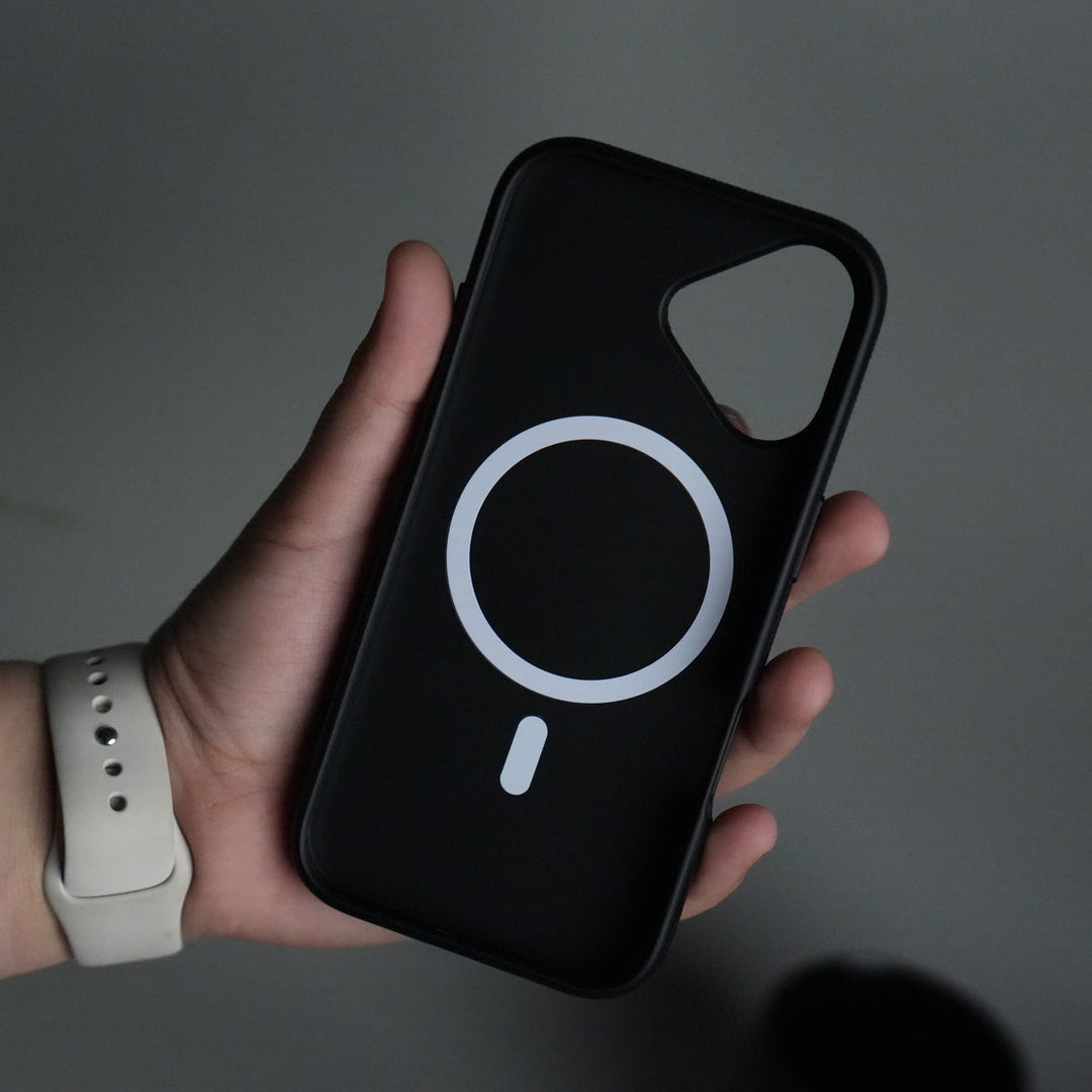 iPhone 17 Soft Touch MagSafe Case | Matte Finish with Color Camera Frame