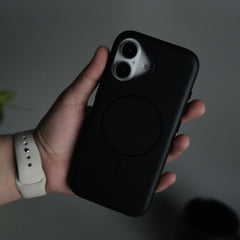 iPhone 17 Soft Touch MagSafe Case | Matte Finish with Color Camera Frame