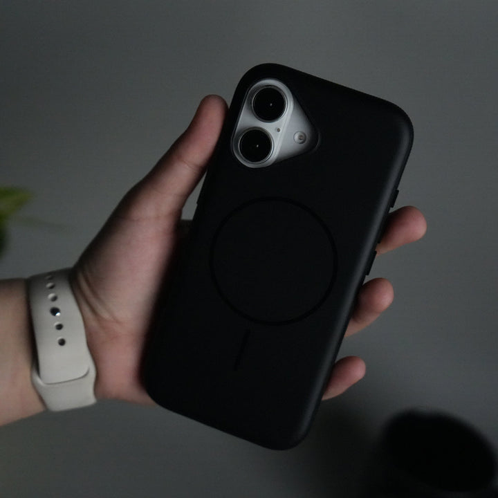 iPhone 17 Soft Touch MagSafe Case | Matte Finish with Color Camera Frame