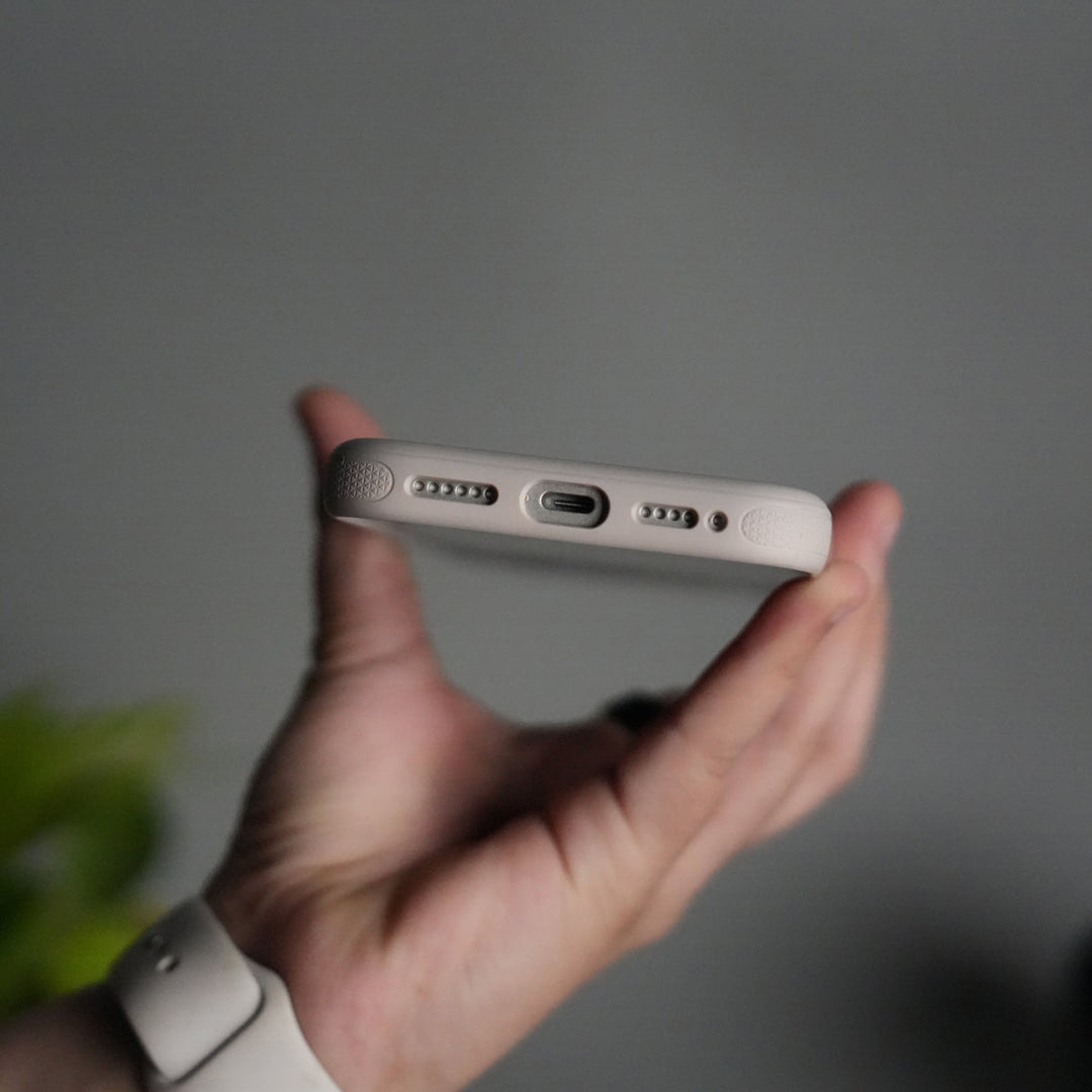 iPhone 17 Pro Max Soft Touch MagSafe Case | Matte Finish | Titanium Gray