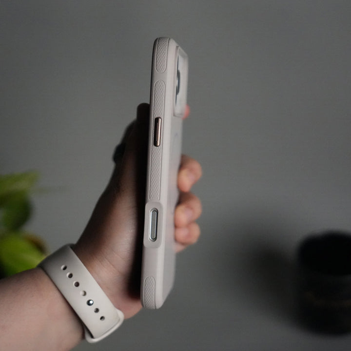 iPhone 17 Pro Max Soft Touch MagSafe Case | Matte Finish | Titanium Gray