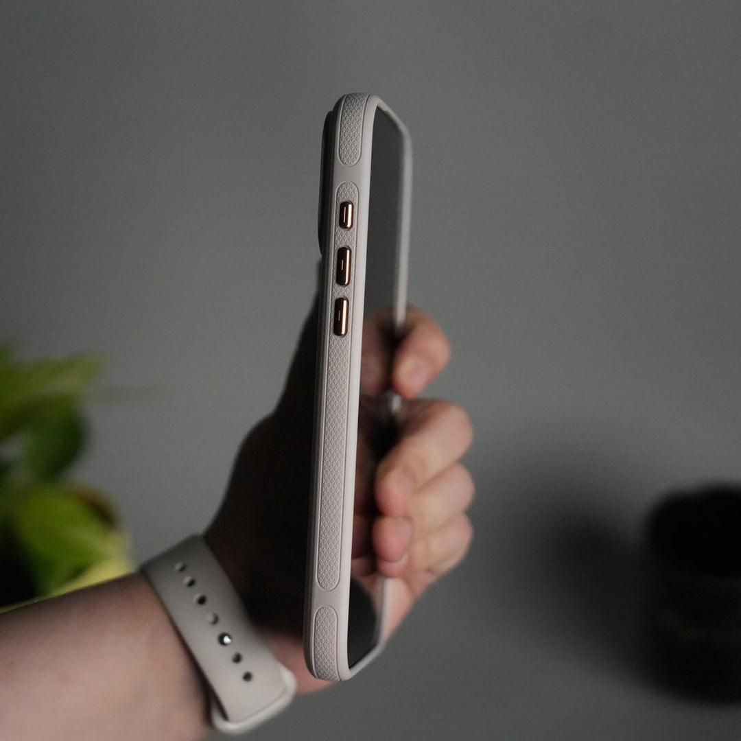 iPhone 17 Pro Max Soft Touch MagSafe Case | Matte Finish | Titanium Gray