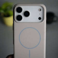 iPhone 17 Pro Max Soft Touch MagSafe Case | Matte Finish | Titanium Gray