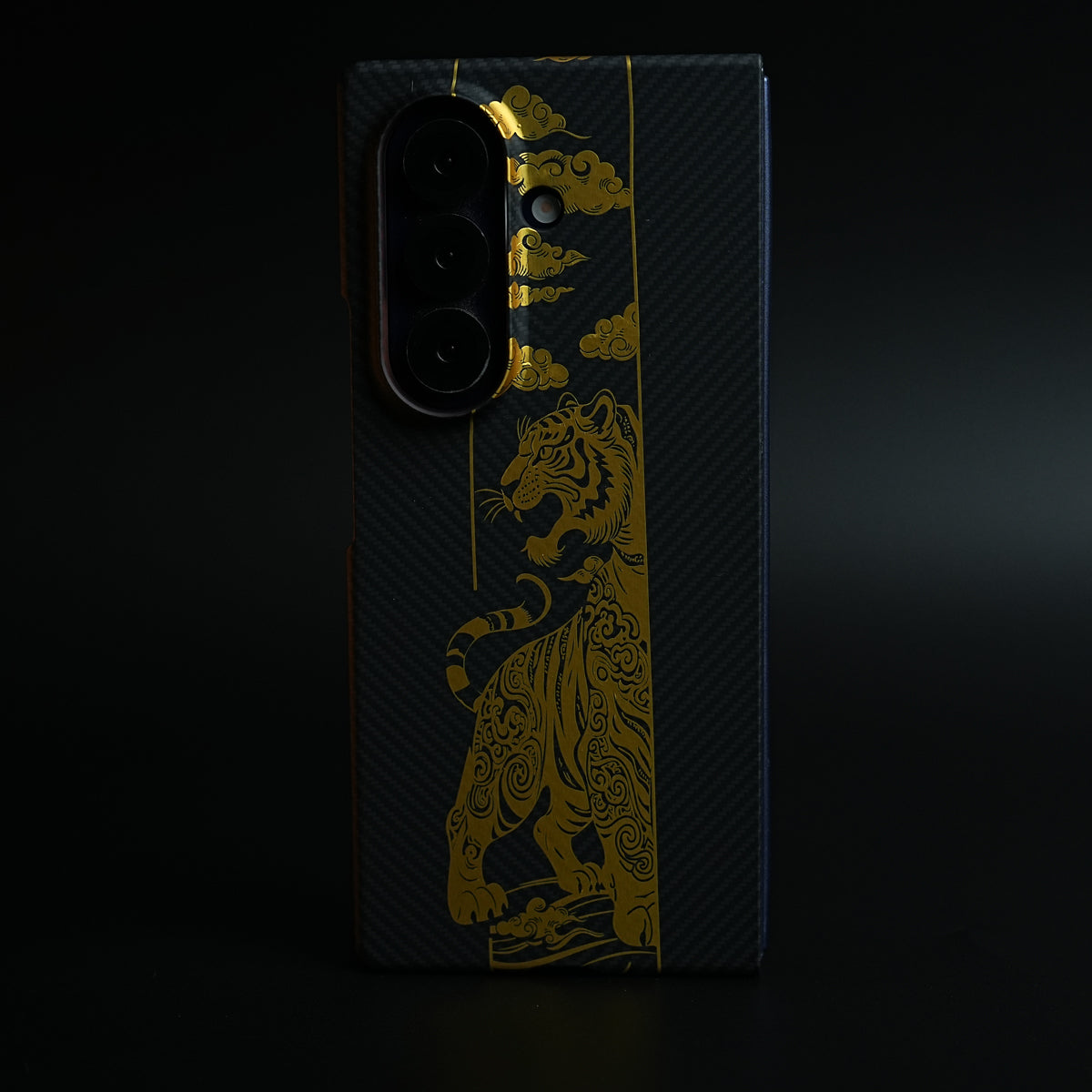 Royal Gold Tiger Edition Magsafe Case For Galaxy Z Fold 7