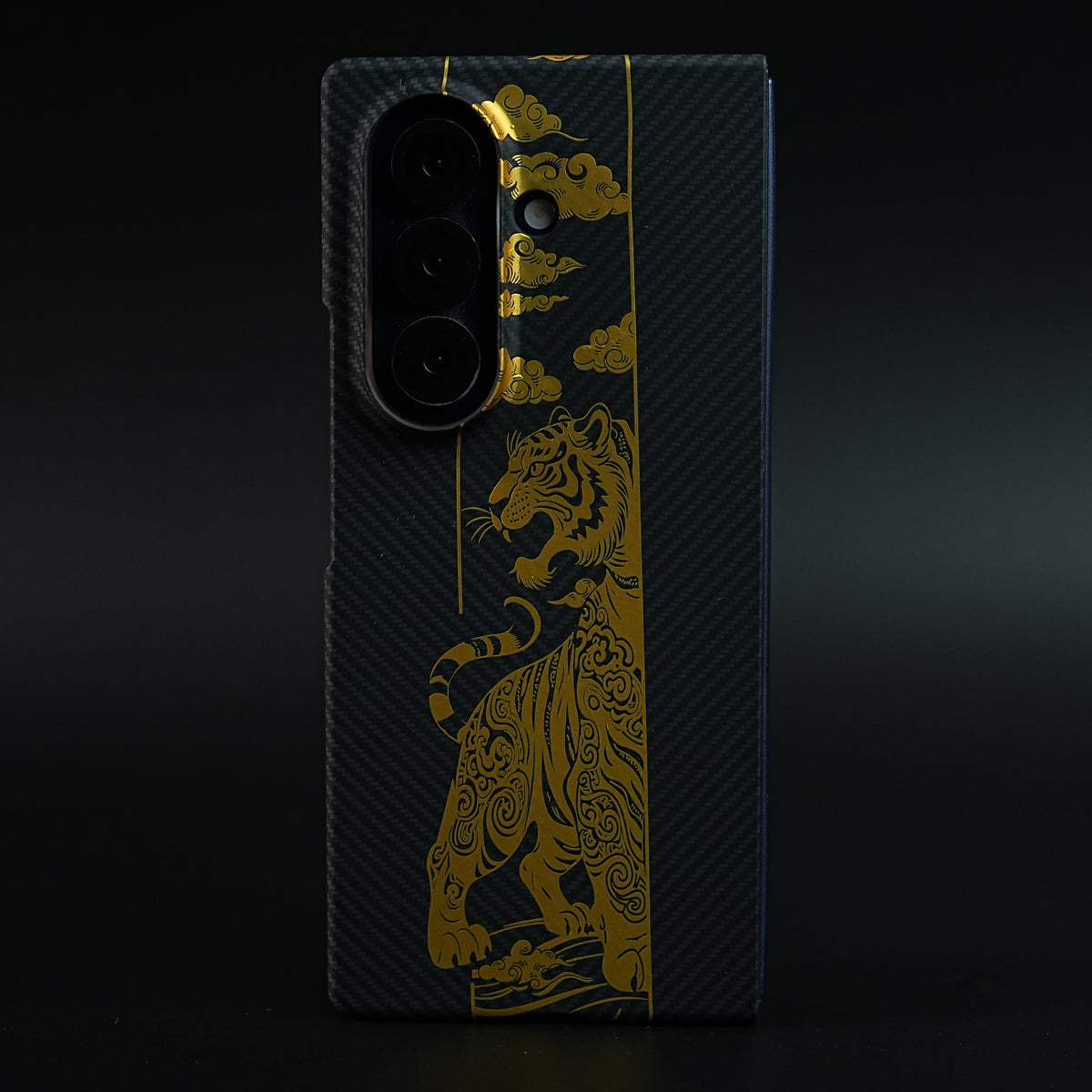 Royal Gold Tiger Edition Magsafe Case For Galaxy Z Fold 7