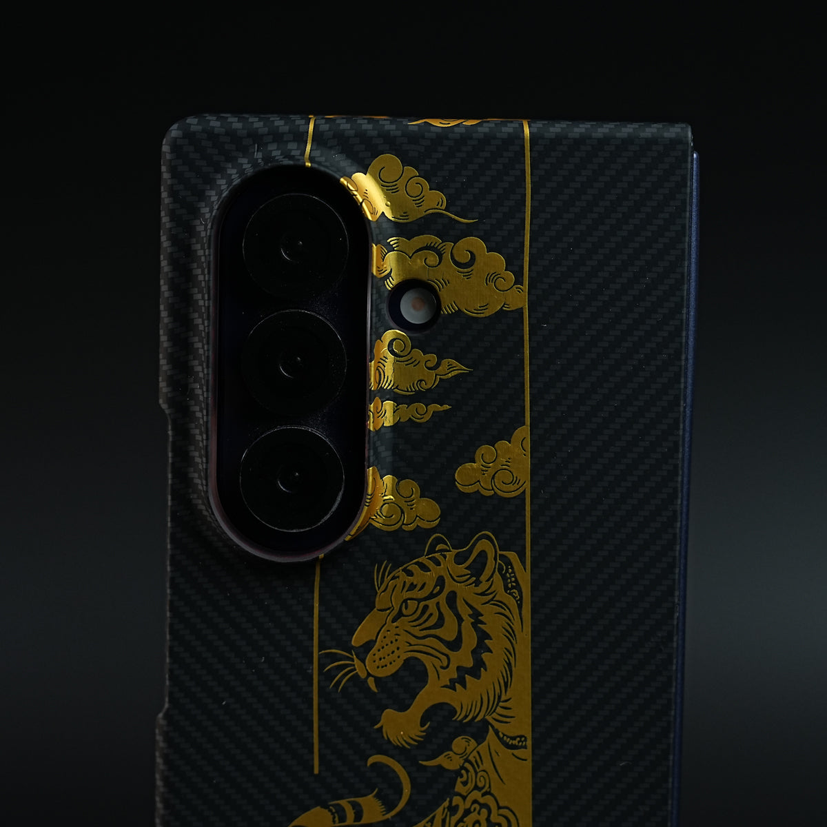 Royal Gold Tiger Edition Magsafe Case For Galaxy Z Fold 7