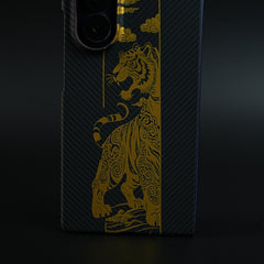 Royal Gold Tiger Edition Magsafe Case For Galaxy Z Fold 7