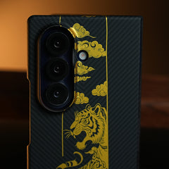 Royal Gold Tiger Edition Magsafe Case For Galaxy Z Fold 7