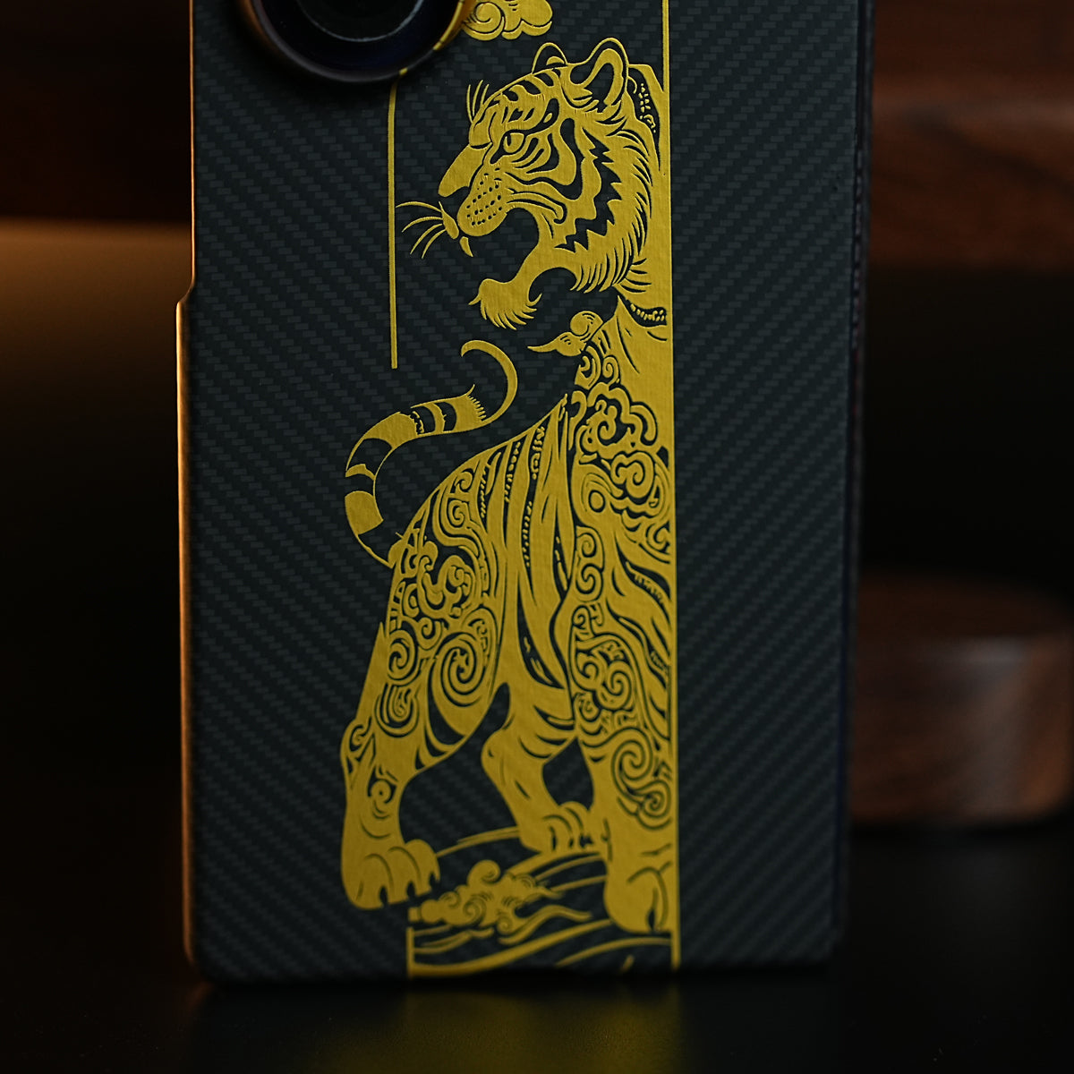 Royal Gold Tiger Edition Magsafe Case For Galaxy Z Fold 7