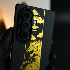 Royal Gold Tiger Edition Magsafe Case For Galaxy Z Fold 7