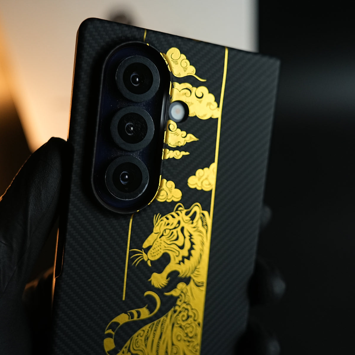 Royal Gold Tiger Edition Magsafe Case For Galaxy Z Fold 7
