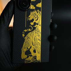Royal Gold Tiger Edition Magsafe Case For Galaxy Z Fold 7