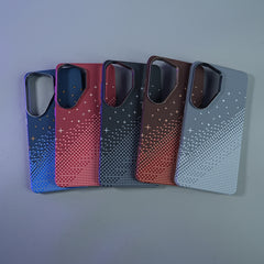 Galaxy Ultra Series Premium Pixel Gradient MagSafe Case with Metal Camera Frame