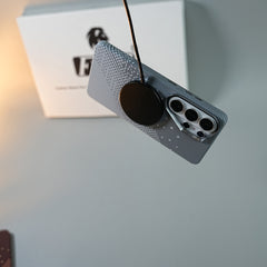 Galaxy Ultra Series Premium Pixel Gradient MagSafe Case with Metal Camera Frame
