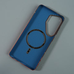 Galaxy Ultra Series Premium Pixel Gradient MagSafe Case with Metal Camera Frame