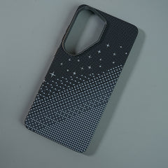 Galaxy Ultra Series Premium Pixel Gradient MagSafe Case with Metal Camera Frame