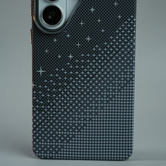 Galaxy Ultra Series Premium Pixel Gradient MagSafe Case with Metal Camera Frame