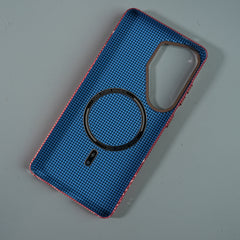 Galaxy Ultra Series Premium Pixel Gradient MagSafe Case with Metal Camera Frame