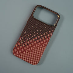 iPhone 17 Series Premium Pixel Gradient MagSafe Case with Metal Camera Frame