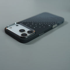 iPhone 17 Series Premium Pixel Gradient MagSafe Case with Metal Camera Frame