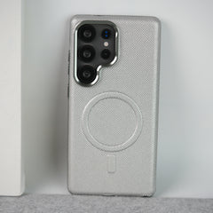 Samsung Galaxy Ultra Series Shiny Dotted MagSafe Cover With Metal Camera Bump