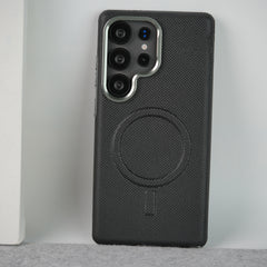 Samsung Galaxy Ultra Series Shiny Dotted MagSafe Cover With Metal Camera Bump