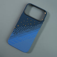 iPhone 17 Series Premium Pixel Gradient MagSafe Case with Metal Camera Frame