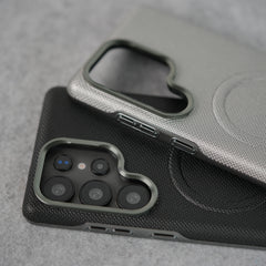 Samsung Galaxy Ultra Series Shiny Dotted MagSafe Cover With Metal Camera Bump