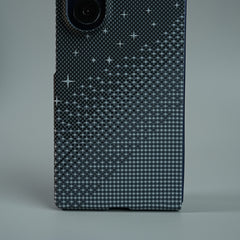 Galaxy Fold 7 Premium Pixel Gradient MagSafe Case with Metal Camera Frame