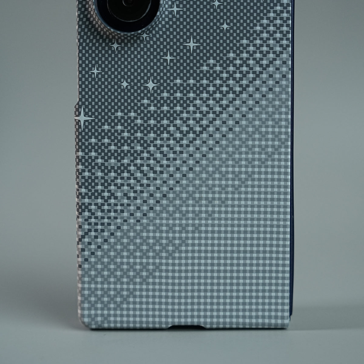 Galaxy Fold 7 Premium Pixel Gradient MagSafe Case with Metal Camera Frame