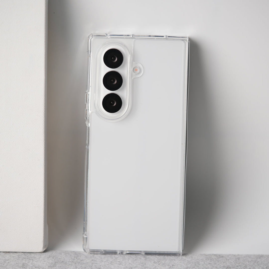Samsung Galaxy Z Fold 7 Sleek Transparent Case Cover