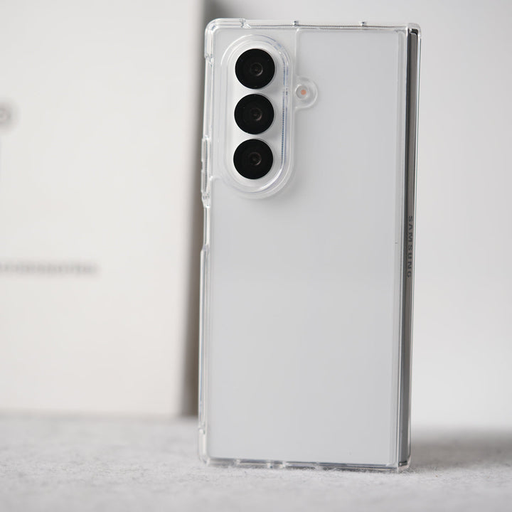Samsung Galaxy Z Fold 7 Sleek Transparent Case Cover
